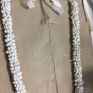 Elegant White Beaded Necklace